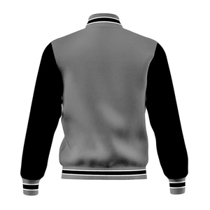 Veste Bomber Universitaire de Baseball Hiver de Haute Qualité pour Homme, Style Cartoon, Col Montant, Manches Brodés, Fabrication OEM - Product Image 6