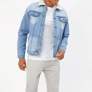 Premium Quality Winter <b>Men</b> <b>Denim</b> <b>Jackets</b> Front Single Button Closure Stylish Design Regular Sleeve Comfortable <b>Denim</b> <b>Jackets</b> - Product Image 4