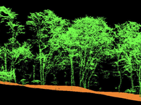 Escáner Láser 3D SLAM de Mano de Alta Precisión GEOSUN GS-120G, GNSS RTK, para Topografía Forestal, Mapeo de Vegetación LiDAR, 1 Año de Garantía