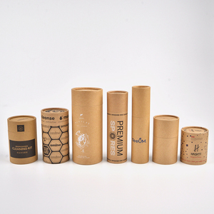Vietnam Factory Custom Kraft Cardboard Tube Cylinder Packaging for Wine Bottle Poster Map <b>Paper</b> & Media <b>Boxes</b> - Product Image 3