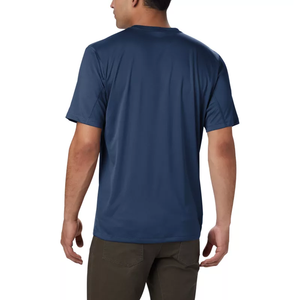 Camiseta Deportiva de Verano de Algodón con Cuello Redondo, Estilo Nuevo, Logotipo Personalizado, Secado Rápido, Color Sólido, Manga Corta, Talla Grande, Estilo Vintage - Product Image 5