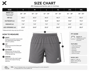 Shorts de sport décontractés pour hommes X Sports City – Couleurs premium, séchage rapide, en polyester tricoté, pour l'été, taille élastique, coupe mi-longue - Product Image 6