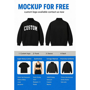 เสื้อสเวตเชิ้ตคอเต่าทรงโอเวอร์ไซส์สำหรับผู้หญิง พิมพ์ลายตัวอักษรตามสั่ง ปักลาย ตกแต่งขอบสีตามสั่ง ไหล่ตก ทรงถัก สำหรับฤดูใบไม้ร่วง/ฤดูร้อน - Product Image 6