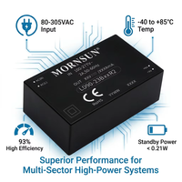 Alimentation électrique Mornsun LD90-23B15R2 15V 5.67A AC/DC, alimentation réglable, alimentation 36V, 80-305VAC, isolation 4200VAC