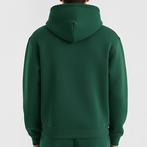 Sweat-shirts à capuche en molleton uni surdimensionnés pour hommes, 100 % coton, 550 grammes, couleur unie, personnalisés OEM/ODM, imprimés et brodés - Product Image 6