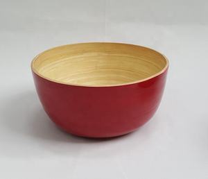 ชามสลัดชามไม้ไผ่ชามสลัดดีไซน์ใหม่เป็นมิตรต่อสิ่งแวดล้อมสำหรับชุดภาชนะใส่อาหาร - Product Image 5