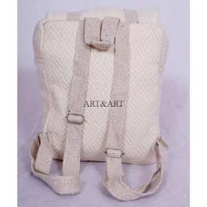 กระเป๋าเป้สะพายหลังดีไซน์ใหม่สไตล์วินเทจน้ำหนักเบาเป็นมิตรกับสิ่งแวดล้อม  รุ่นใหม่มาแรง ผ้าแคนวาส ใช้ได้ทั้งชายและหญิง  กระเป๋าเป้เดินทางอเนกประสงค์ - Product Image 3