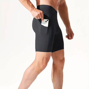 Pantalones Cortos de Compresión para Correr de Alto Rendimiento que Ofrecen Movilidad Excepcional para Pedidos al por Mayor con Logotipo Personalizado en Todo el Mundo - Product Image 2