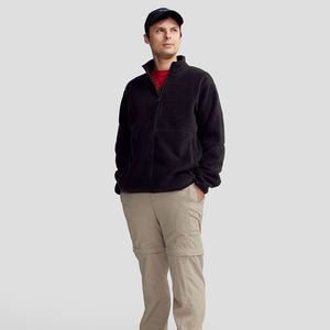 Manteau d'hiver en polaire Teddy pour homme 2026, unisexe, épais, style streetwear, logo personnalisé, décontracté, chaud, pour le travail en extérieur, OEM - Product Image 2