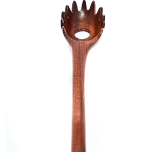 Cuillère à pâtes en bois avec long manche, écologique, pour servir les salades, à bon prix - Product Image 5