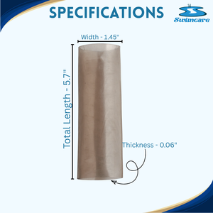 ปลอกไวนิลสำหรับสปริง - ปลอกป้องกันสปริงสำหรับผ้าคลุมสระ - Product Image 2