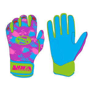 Guantes de Bateo de Béisbol de Cuero Personalizados, Ambidiestros, Acolchados, Transpirables, con Cierre de Hebilla, Ligeros, Flexibles, con Agarre Profesional - Product Image 3