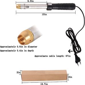 Heavy Duty Electric Cattle Dehorner Agricultural Electric Cattle Dehorner Calf Horn Removal Veterinary Device Portable Livestock - Product Image 3
