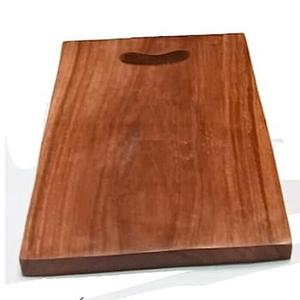 Natural Finish Large Acacia <b>Meat</b> Cutting Block Anti Slip Kitchen Countertop Display Chopping Board With Logo Anti Bacteria - Product Image 5