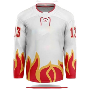 Nueva Camiseta de Hockey sobre Hielo Fácil de Lavar, Precio Económico al por Mayor, Personalizable, 100% Poliéster, Calidad Superior, Entrega Rápida - Product Image 6