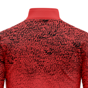 Sudadera de Algodón con Media Cremallera y Logotipo Frontal Personalizado, Impresión Serigráfica, Ropa Deportiva para Hombre, Teñido Liso, Corte Ajustado, Sudadera con Cremallera 1/4 para Hombre - Product Image 5