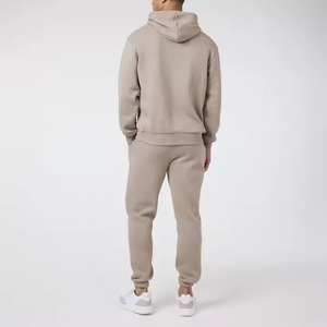 Conjuntos Deportivos de Felpa Técnica OEM, 100% Algodón, Corte Ajustado, con Capucha, Diseño Sólido, Marca Privada, Ropa Deportiva de Invierno - Product Image 3