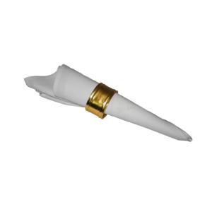 Cena de lujo Fiestas Vajilla Decoración Servilletero de metal Titular de anillo Calidad duradera asequible para servilletero de fiesta de boda - Product Image 2