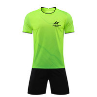 Uniforme de football d'équipe de haute qualité, léger, respirant, 100% polyester, logo et couleurs personnalisés, service OEM pour hommes adultes