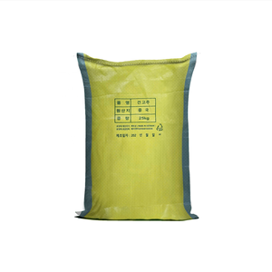 Rectangular Shape 25kg/50kg PP Woven Sack Drawstring Zipper Top Flexo Printed Plastic <b>Bag</b> for Sand Coal Cement Household <b>Packing</b> - Product Image 1