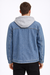 Sudadera con Capucha para Hombre, de Algodón y Felpa, Informal, Cálida para Invierno, Cómoda para Uso Diario, Estilo Urbano, Sudadera con Capucha - Product Image 3