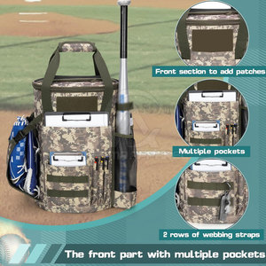 Nueva Bolsa de Béisbol Ligera y Resistente para Jugadores, con Múltiples Compartimentos y Fácil de Transportar - Product Image 2