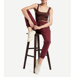 Nouveau pantalon de survêtement évasé pour femme, coupe ajustée, grandes tailles, séchage rapide, collection été 2026, service OEM disponible - Product Image 4