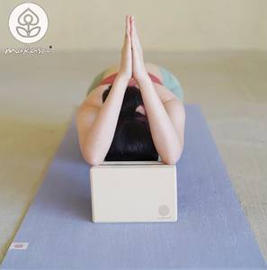 Brique de yoga naturelle Mukasa en EVA et à base de matériaux biologiques, dureté 50D, pour le yoga, la musculation, le fitness, le Pilates, la gym, les sports, produit très vendu - Product Image 6