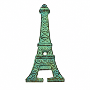 Patina Eiffel Tower Bottle Opener | Vintage Metal Paris Souvenir <b>Bar</b> <b>Tool</b> for Home Kitchen <b>Bar</b> Wedding PartyGift Decor Accessory - Product Image 1