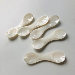 <b>Shell</b> Spoon Supplier Natural Pearl <b>Shell</b> Spoon Handmade Eco Friendly Seafood Spoon Mother of Pearl Spoon Bulk Wholesale - Product Image 2