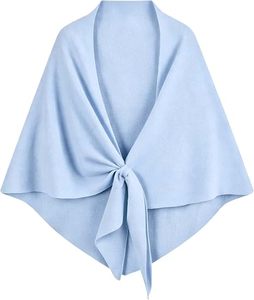 Fashion Geometric Knitted Shawl Wrap Thick Soft Winter Warm <b>Scarf</b> Blanket Cape Factory Direct - Product Image 1