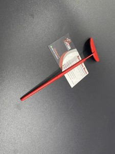 Custom Logo Half Moon Shaped Stainless Steel Eyelash <b>Mirrors</b> Red Coated Lash Extensions for Beauty Pocket <b>Mirror</b> - Product Image 4