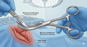 Manual Stainless Steel Surgical Towel Clamp Pliers Ergonomic Grip <b>3</b> Jaw Positions 5cm Eyelid Surgical Tools CE Certified Class <b>I</b> - Product Image 1