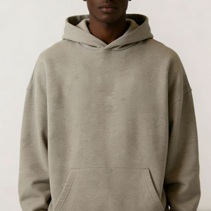 Solid Color Custom logo Wholesale Trendy Breathable Fashion Causal Outdoor <b>Pullover</b> <b>Men</b> And Women Heavyweight Winter Hoodie - Product Image 1