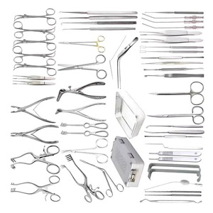 Juego de Mastoidectomía Manual de Acero Inoxidable Certificado, 54 Piezas, Instrumentos Quirúrgicos Reutilizables para Procedimientos Otológicos - Product Image 2