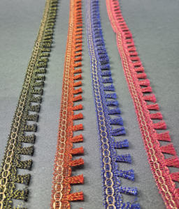 Adornos de Encaje Tejidos a Crochet para Prendas, Bolsos, Adornos de Carnaval, Garnitures de Carnaval, Trajes de Festival, Enfeites, Duraderos y Ecológicos - Product Image 2