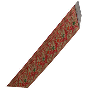 La más nueva cinta de tela Jacquard para lazos para el cabello Diadema Technics Style Time Lead Pattern Face Color sólido GIB para exportación - Product Image 4