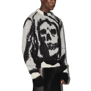 Pulls en tricot tendance en gros, mode hiver, fabricant de vêtements en tricot sur mesure, vêtements en vrac - Product Image 3