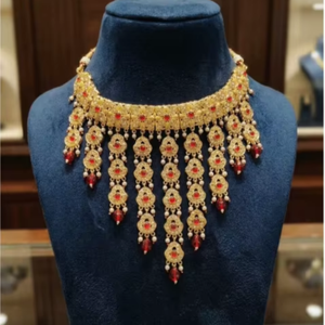 New Design Gold Plated Women Jewelry Set for Wedding Luxury Women Necklace <b>Earrings</b> Jewelry Set Elegant - Product Image 1