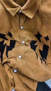 Chemise ample pour homme de bonne qualité avec broderie, vêtements décontractés pour le streetwear, les week-ends et le quotidien, fournisseur en gros - Product Image 2