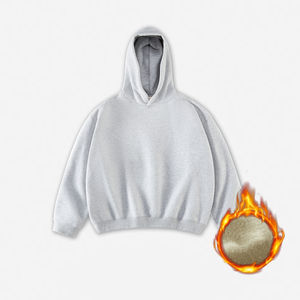Sweat-shirts et sweats à capuche vierges pour hommes, 360 grammes, haute qualité, à prix de gros, avec col à capuche et épaules tombantes - Product Image 2