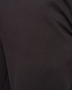 Ensemble de survêtement pour homme noir à capuche, couleur unie, coupe décontractée, respirant, léger, sweat-shirt et pantalon, tenue d'hiver - Product Image 6