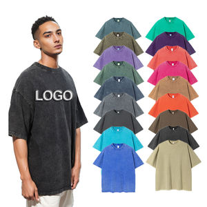 Camiseta de Algodón Rosa para Hombre, Manga Corta, Cuello Redondo, Corte Regular, Informal, Color Sólido, Tejido de Punto Jersey, Tinte Liso - Product Image 2