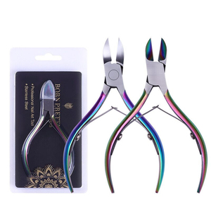 Cortauñas Profesional de Acero Inoxidable, 11 cm de Largo, Apertura de Mandíbula de 8 mm, Cuchilla Plana Afilada, Herramienta de Manicura y Pedicura - Product Image 5