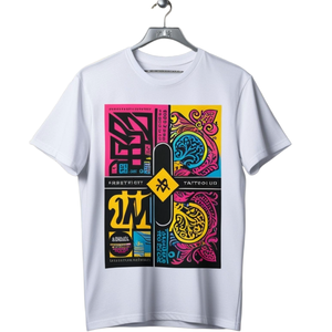 T-shirt pour homme classique en coton 100% imprimé |   Haut décontracté doux et agréable pour la peau |   Prix d'usine, commande en gros disponible - Product Image 5