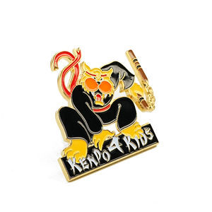Индивидуальный дизайн, симпатичная булавка в виде Аниме животных, пользовательский производитель, значок с логотипом на лацкан, одежда, шляпа, металлический значок - Product Image 6