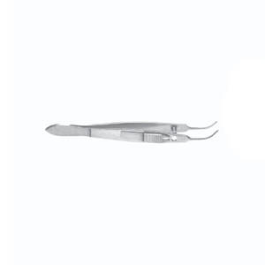 Pinza de Fijación Moody para Diestros, 1x2 Dientes, 0.5mm, Acero Inoxidable, para Procedimientos Oftalmológicos de Retina, Córnea y Cataratas - Product Image 4