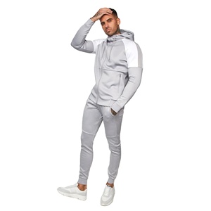 Ensemble de survêtements d'entraînement en coton mélangé respirant pour hommes OXLO LEATHER Pakistan, imprimé par sublimation, 150-350 GSM - Product Image 1