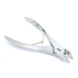 Coupe-ongles professionnel UBI en acier au carbone de luxe, ouverture de mâchoire large de 15 mm, pour ongles épais, lame incurvée, pointe acérée - Product Image 2