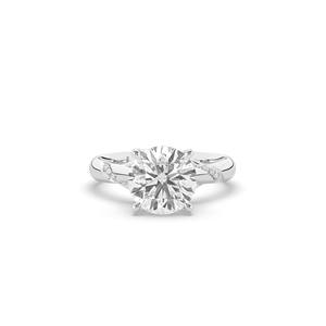 Bague en diamant de laboratoire de 2,54 carats VS1 certifiée IGI, taille brillant rond, or 14 carats blanc, jaune, rose, solitaire de fiançailles, bijoux de luxe - Product Image 6